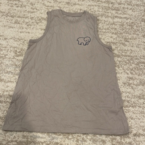 Ivory Ella Floral Elephant Tank in Tan Size Medium - Picture 4 of 5